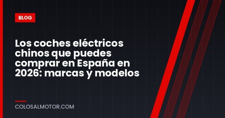 Los coches eléctricos chinos que puedes comprar en España en 2026: marcas y modelos
